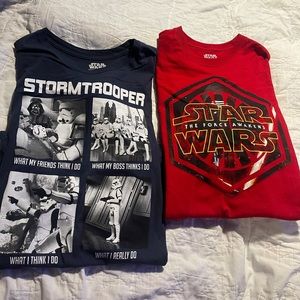 Star Wars Mens T-Shirts Graphic Tees
